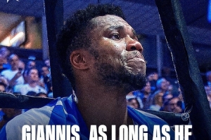 希臘籃協(xié)主席：只要不遭遇嚴(yán)重傷病 字母哥會一直為國家隊效力