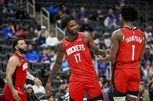 阿里納斯：火箭該擺阿門+伊森+KD+賈巴里+申京 追求高大&運(yùn)能能力