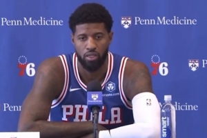 如何適應(yīng)4號位？喬治：十年前我可能不會太喜歡 但今昔不同往日