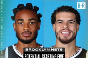 B/R預測籃網(wǎng)潛在首發(fā)：小波特+托馬斯+曼恩+海史密斯+克拉克斯頓