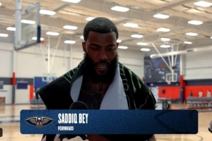 上季未出戰(zhàn)！薩迪克-貝：能參加訓練營感謝上帝 對新賽季充滿期待