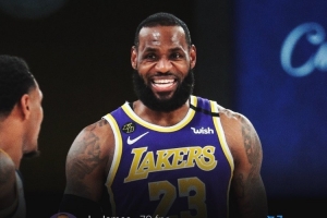 五年前的今天！詹姆斯帶領(lǐng)湖人淘汰掘金 時隔十年重返總決賽！