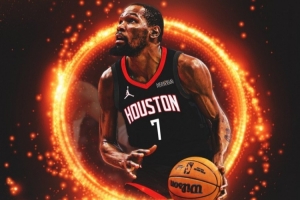 37歲了！火箭官方曬圖：生日快樂(lè)！凱文-杜蘭特！??