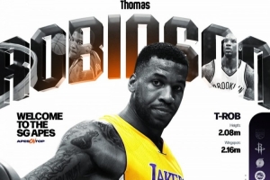 還記得他嗎？蒙古聯(lián)賽球隊簽下前NBA球員托馬斯-羅賓遜