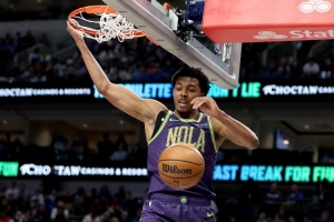 錫安談墨菲：他本來能扣個大風(fēng)車但有點軟 不過那隔扣還是挺帥的