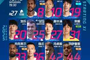 ??石家莊功夫VS深圳青年人首發(fā)陣容！