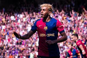 5球5助！18歲亞馬爾本賽季西甲+歐冠10場參與10球