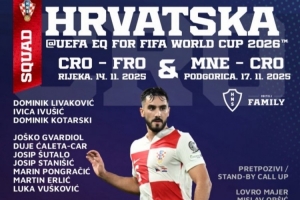 克羅地亞名單：莫德里奇領(lǐng)銜，格瓦迪奧爾、佩里西奇在列