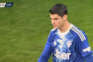 表現(xiàn)災(zāi)難！意媒：33歲莫拉塔13場0球，屢失良機(jī)的他需調(diào)整心態(tài)