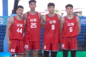 小組賽-陳培東7分1板 安徽三人全運(yùn)男籃不敵山東三人全運(yùn)男籃