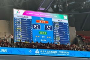 全運(yùn)會(huì)女籃U22組決賽：冉珂嘉18分12板 四川U22女籃奪得金牌