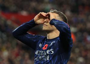 阿森納官方盤點主場聯(lián)賽對熱刺紀錄：已連續(xù)26場破門+15年不敗