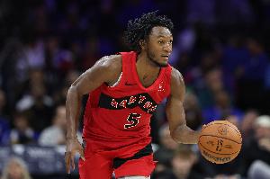 手感不錯！奎克利半場5中4&三分2中2拿到12分 另有2板2助