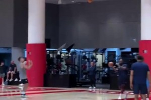 兩大重要得分點(diǎn)！比爾和博格丹都開(kāi)始加練起來(lái)了！