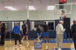 相差十四年的狀元！弗拉格與歐文合練現(xiàn)場(chǎng)！