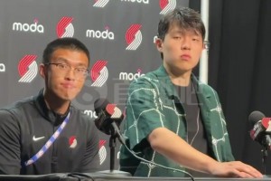 面對(duì)庫(kù)里追夢(mèng)巴特勒，會(huì)緊張嗎？楊瀚森：不緊張，感覺(jué)像在打2K