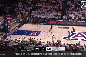 楊瀚森的好隊(duì)友！樂福大學(xué)時(shí)期曾奉獻(xiàn)如此炸裂的超遠(yuǎn)三分絕平！