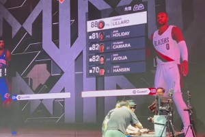 還得是自己人??林書豪參加2K活動，玩開拓者把瀚森提上首發(fā)！