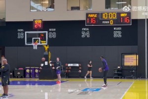 老詹本賽季首次參加了球隊完整合練，最快將于明天復(fù)出！