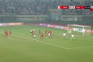 謝晉爆射中框，張柏霖二點(diǎn)停球虛晃再下一城